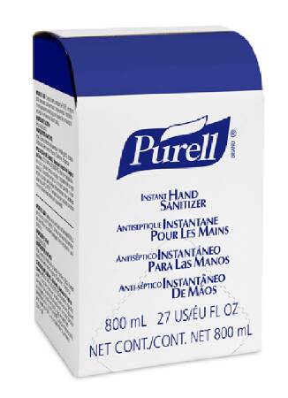 Sanitizer Hand Purell® Advanced 800 mL Ethyl Alcohol Gel Bag-in-Box Clear by GOJO Industries, Inc.  ID 9657-12